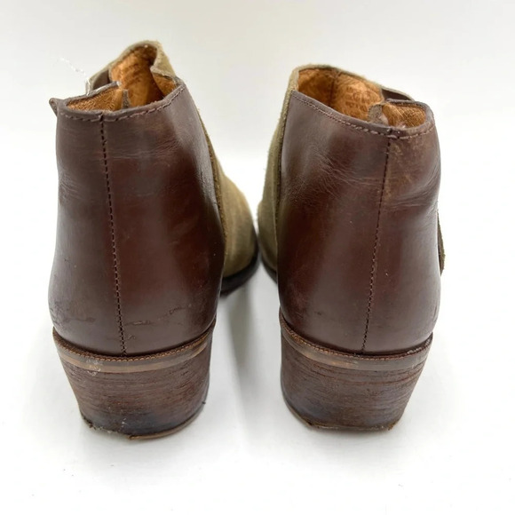 Madewell The Cait Suede Leather Ankle Boots size 6 - Picture 5 of 8